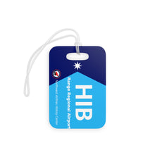 Load image into Gallery viewer, Luggage Tag - 2-sided acrylic - "Minnesota is our home" - HIB with Saab 340
