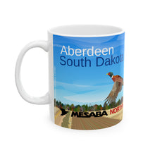 Load image into Gallery viewer, Ceramic Mug 11oz - Northwest Orient Airlink - Aberdeen, SD - Mesaba Metroliner
