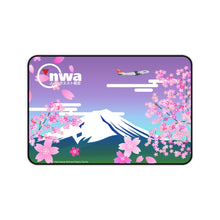 Load image into Gallery viewer, Desk Mat - Sakura Season at Mount Fuji
