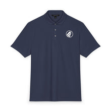 Load image into Gallery viewer, Men's Stretch Jersey Polo — Big Sky Airlines 1980s Logo
