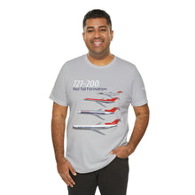 Load image into Gallery viewer, Short Sleeve T-Shirt - Northwest Boeing 727-200 Livery Formation
