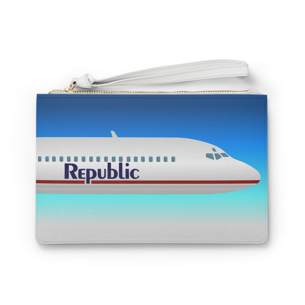 Clutch Bag - Republic MTM Logo and Aircraft