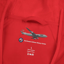 Load image into Gallery viewer, Windbreaker Jacket - Northwest Airlines 2000s Logo
