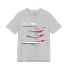 Load image into Gallery viewer, Short Sleeve T-Shirt - Northwest Boeing 727-200 Livery Formation
