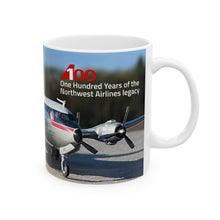 Load image into Gallery viewer, Ceramic Mug 11oz - Northwest Orient Douglas DC-6

