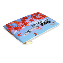 Load image into Gallery viewer, Zipper Pouch - NWA Koyo Season - Japan Fall Leaves
