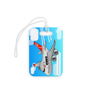 Luggage Tag - 2-sided acrylic - NWA 2000s Chibi Jets
