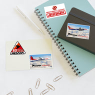 Vinyl Stickers - Northwest Airlink 1980s Mesaba Aircraft
