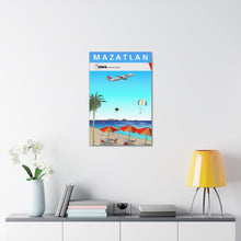 Load image into Gallery viewer, Destination Canvas Gallery Wrap - NWA 2000s - Mazatlan A320
