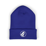 Embroidered Classic Cuffed Beanie - Big Sky Airlines 1980s logo