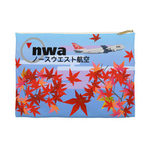 Load image into Gallery viewer, Zipper Pouch - NWA Koyo Season - Japan Fall Leaves
