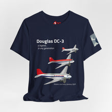 Load image into Gallery viewer, Short Sleeve T-Shirt - Northwest Modern Era DC-3 Fantasy Flight
