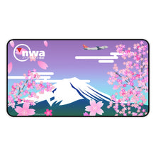 Load image into Gallery viewer, Desk Mat - Sakura Season at Mount Fuji

