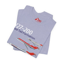 Load image into Gallery viewer, Short Sleeve T-Shirt - Northwest Boeing 727-200 Livery Formation
