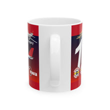 Load image into Gallery viewer, Ceramic Mug 11oz - Northwest Airlines 100th Anniversary
