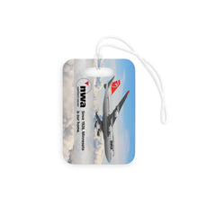 Load image into Gallery viewer, Luggage Tag - 2-sided acrylic - &quot;Minnesota is our home&quot; - MSP with 747-400

