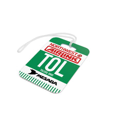 Load image into Gallery viewer, Luggage Tag - 2-sided acrylic - Northwest Airlink / Mesaba Hometown Series - Toledo, Ohio
