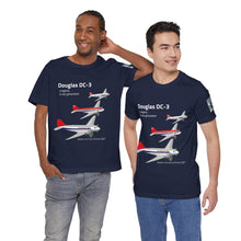 Load image into Gallery viewer, Short Sleeve T-Shirt - Northwest Modern Era DC-3 Fantasy Flight
