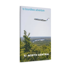 Load image into Gallery viewer, Destination Canvas Gallery Wrap - North Central Airlines DC-9 - Boundless Adventure
