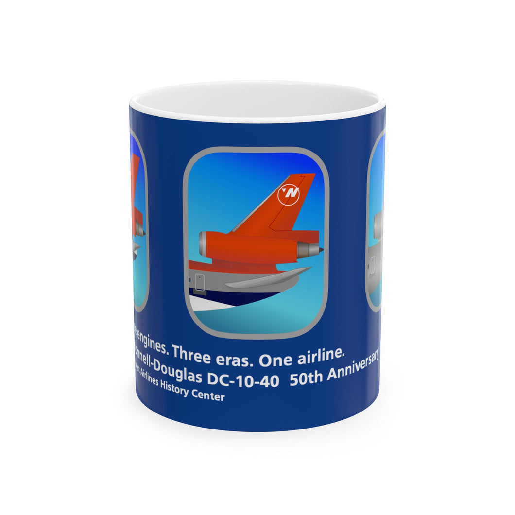 Ceramic Mug 11oz - DC-10 50th Anniversary at Northwest