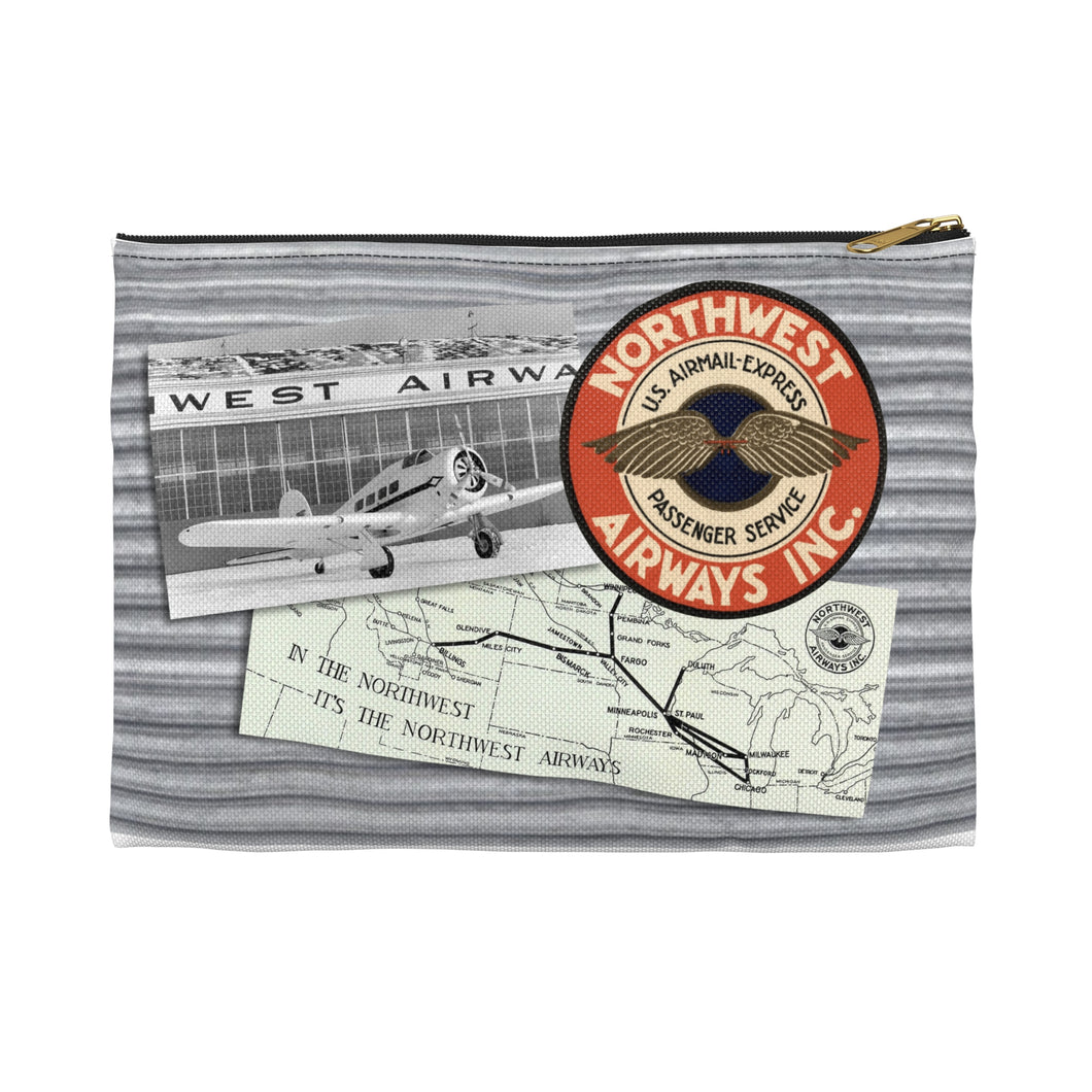Zipper Pouch - Northwest Airways (1926) Heritage Series