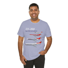 Load image into Gallery viewer, Short Sleeve T-Shirt - Northwest Boeing 727-200 Livery Formation
