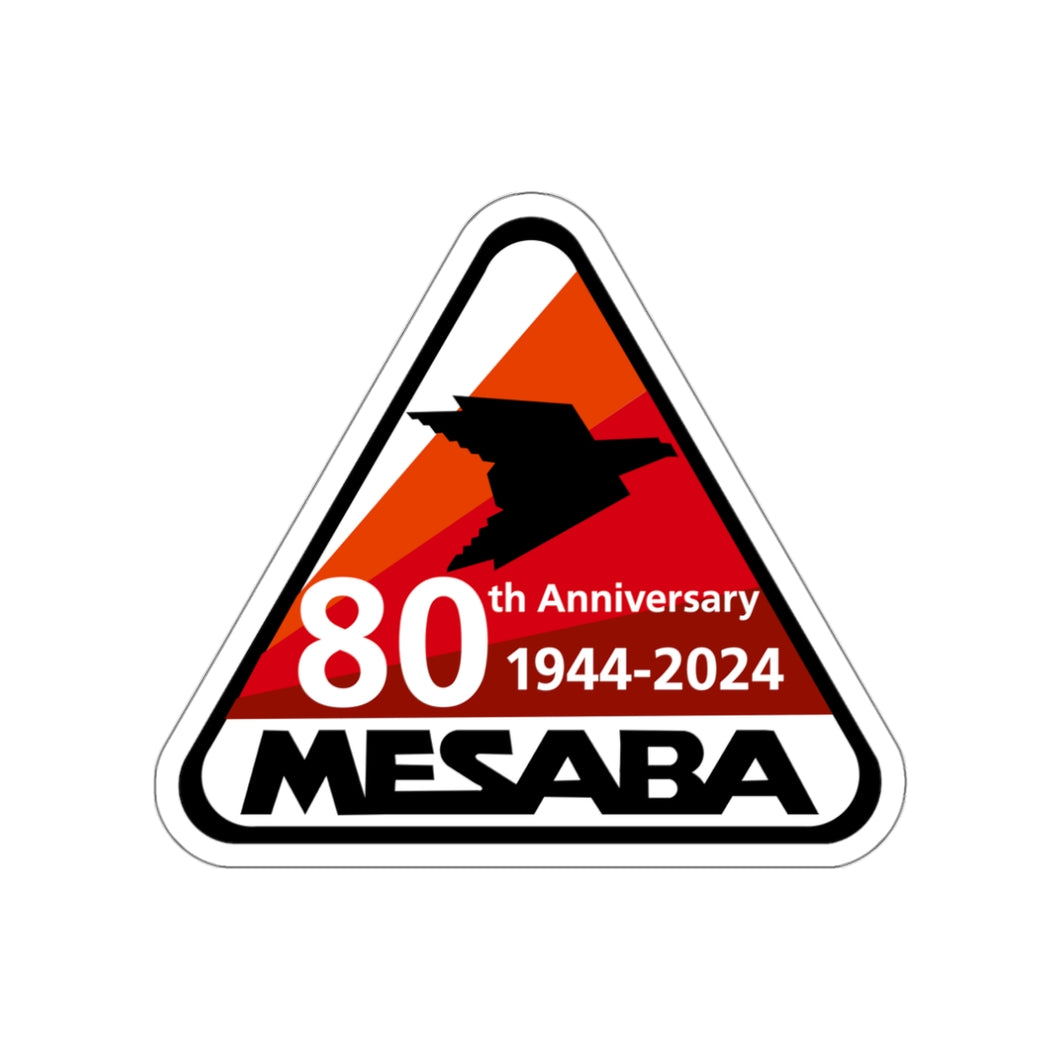 Mesaba 80th Anniversary Die-cut Vinyl Sticker