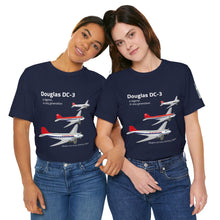 Load image into Gallery viewer, Short Sleeve T-Shirt - Northwest Modern Era DC-3 Fantasy Flight
