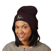 Load image into Gallery viewer, Embroidered Classic Cuffed Beanie - North Central Airlines "Herman" Logo
