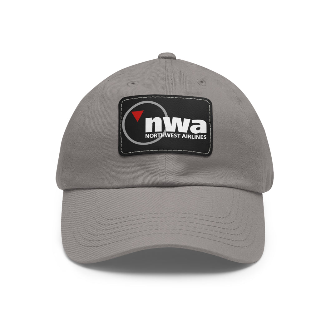 Twill Cap - Leather Patch - Northwest 2000s Logo