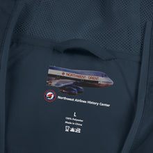 Load image into Gallery viewer, Windbreaker Jacket - Northwest Orient Airlines 1970s-1980s Logo
