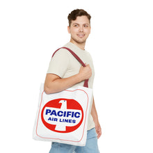 Load image into Gallery viewer, Tote Bag - Pacific Air Lines 1950s Logo
