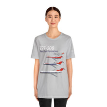 Load image into Gallery viewer, Short Sleeve T-Shirt - Northwest Boeing 727-200 Livery Formation
