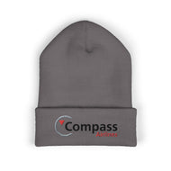 Embroidered Classic Cuffed Beanie - Compass Airlines