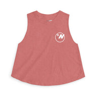 Women's Crop Top - Northwest Airlines 1990s Logo