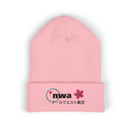 Embroidered Classic Cuffed Beanie - Northwest 2000s Sakura Season