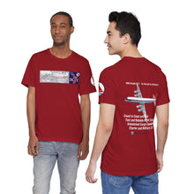 Load image into Gallery viewer, Short Sleeve T-Shirt - Northwest Orient DC-7C (1960s Logo and Livery)
