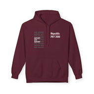 Fleece Hoodie - Midweight Softstyle - Seven Six Seven / Republic