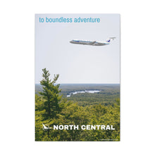 Load image into Gallery viewer, Destination Canvas Gallery Wrap - North Central Airlines DC-9 - Boundless Adventure
