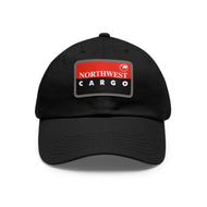 Twill Cap - Leather Patch - Northwest Cargo 1990s