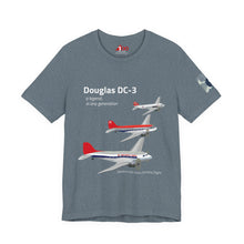 Load image into Gallery viewer, Short Sleeve T-Shirt - Northwest Modern Era DC-3 Fantasy Flight
