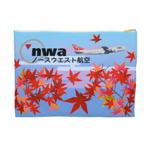 Load image into Gallery viewer, Zipper Pouch - NWA Koyo Season - Japan Fall Leaves
