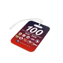 Load image into Gallery viewer, Luggage Tag - 2-sided acrylic - Northwest Airlines 100th Anniversary
