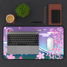 Load image into Gallery viewer, Desk Mat - Sakura Season at Mount Fuji
