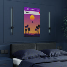 Load image into Gallery viewer, Destination Poster - NWA 2000s - Los Angeles Sunset - Premium Satin
