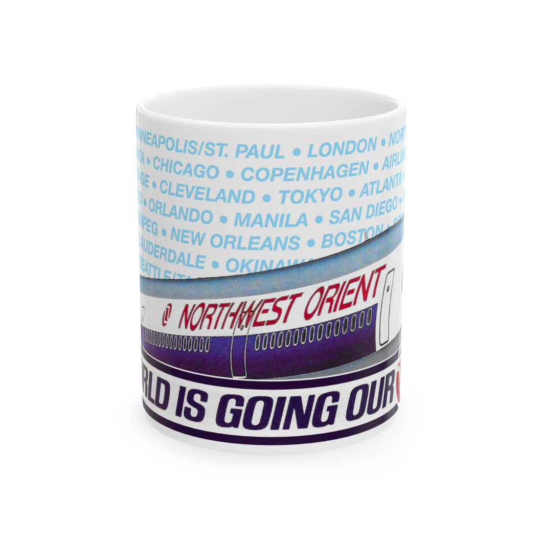 Ceramic Mug 11oz - The World is Going Our Way DC-10