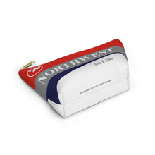 Load image into Gallery viewer, Packing Pouch - small, flat bottom, white zipper - Northwest 1990s - Snack Time
