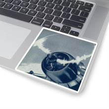 Load image into Gallery viewer, Vinyl Sticker - Northwest DC-3 engine illustration
