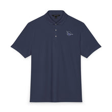 Load image into Gallery viewer, Men's Stretch Jersey Polo — Republic 1980 Logo
