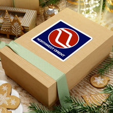 Load image into Gallery viewer, Vinyl Sticker - Northwest Orient 1970s-1980s &quot;Meatball&quot; Logo
